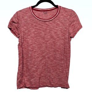 Madewell Red Crewneck Short-Sleeved 100% Cotton Top XS